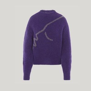 SOLD Paloma wool Virgo sweater in dark mauve